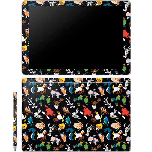 Looney Tunes Identity Pattern Galaxy Book 12in Skin